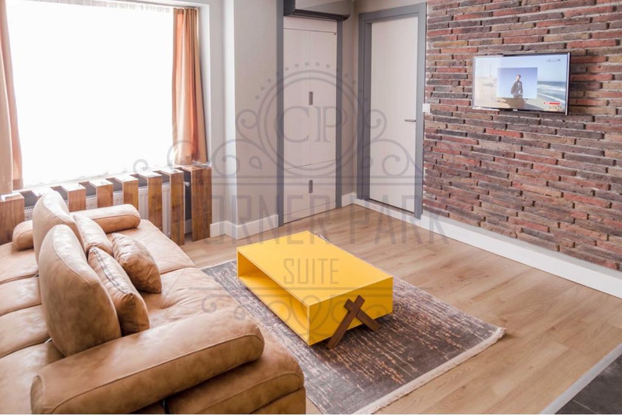 Corner Park Suite Hotel Istanbul Exteriör bild
